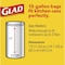 Glad 13 gal Trash Bags, 0.72 mil (18 Micron), White CLO78563 - alternate 5
